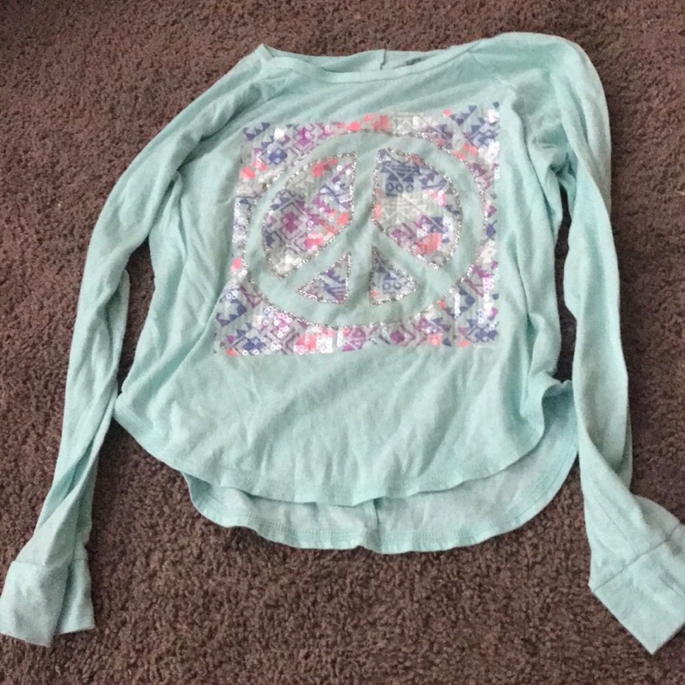 Blue Payson justice shirt